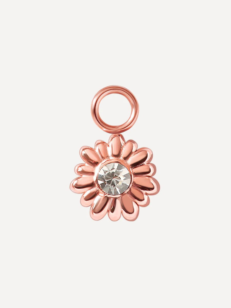 8x8mm Proud Daisy Ohrring-Charm - Image 3