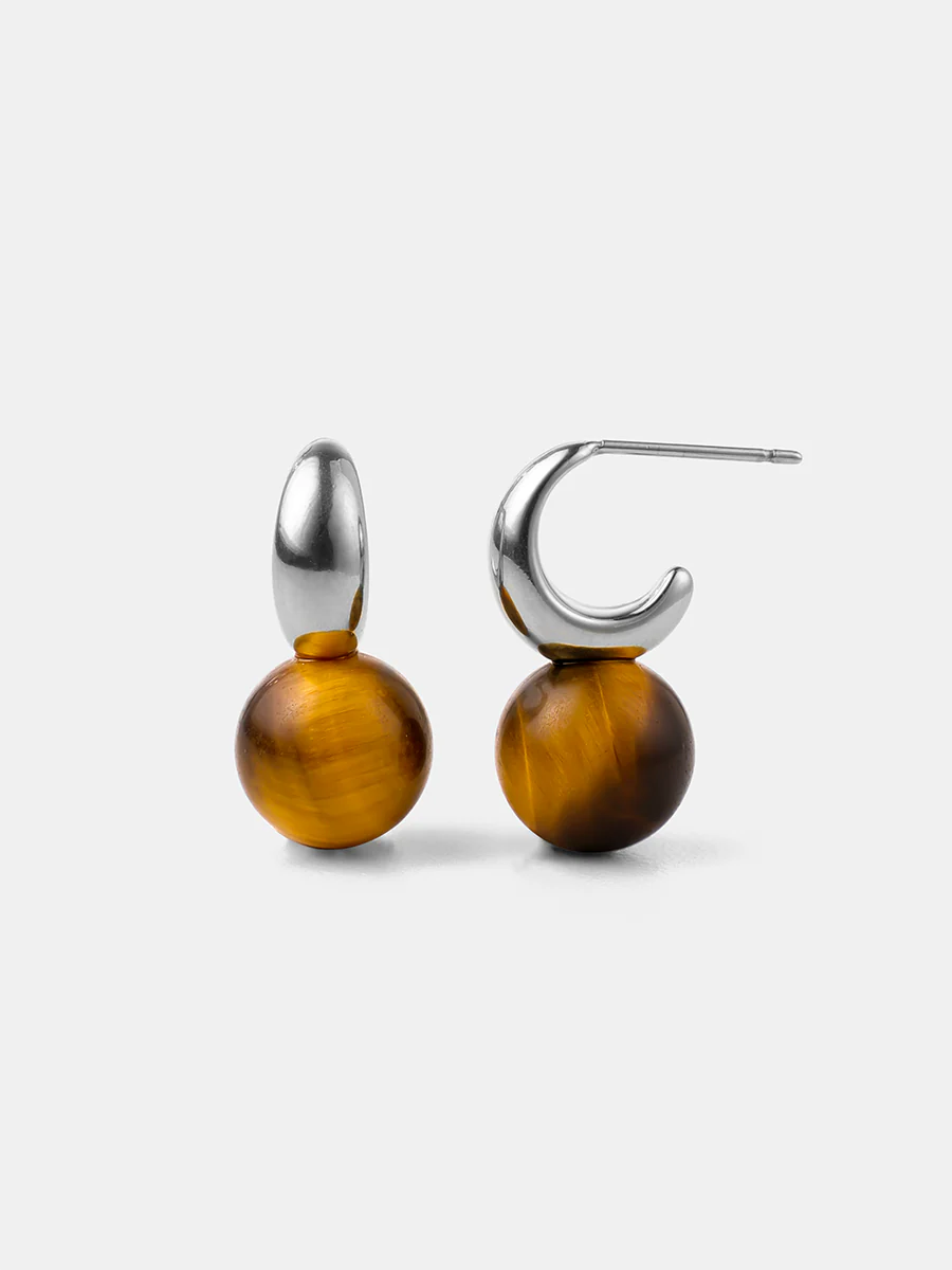 Chic Tiger's Eye Ohrringe - Image 10
