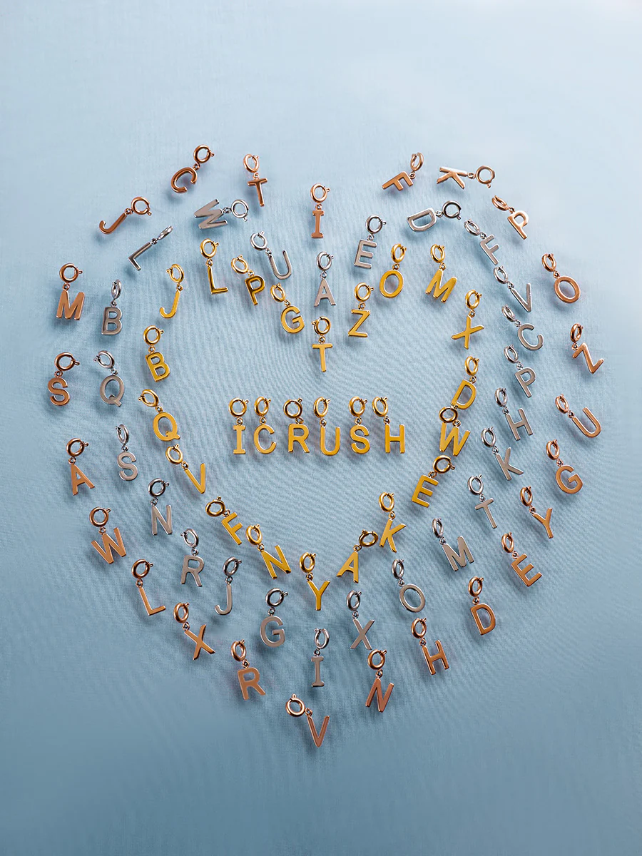 Classic Letter Ketten-Charms