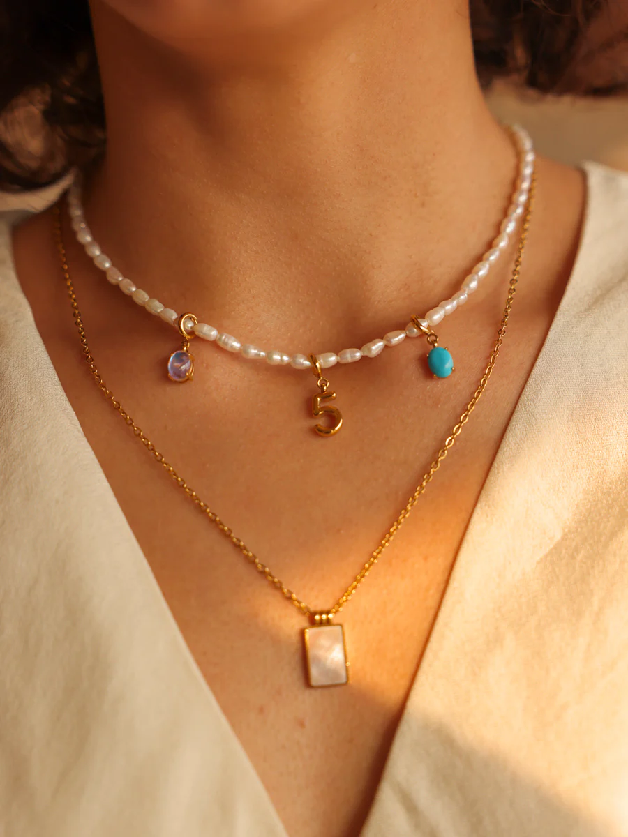 Classic Number Ketten-Charm - 5 - Image 2