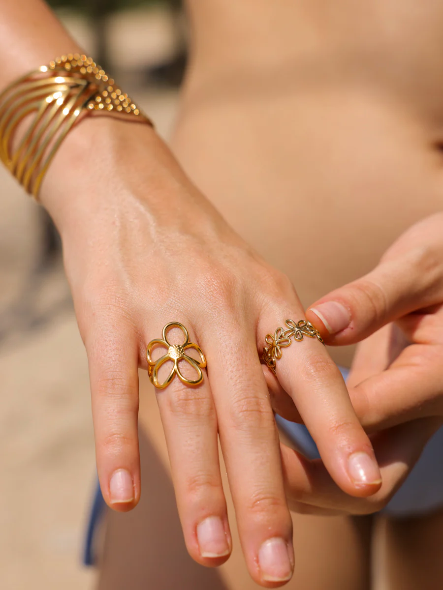 Delicate Blossom Ring - Image 3