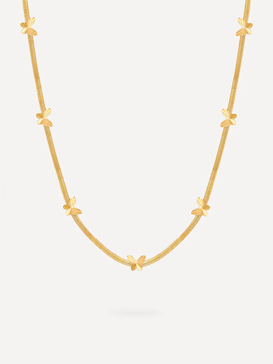 Delicate Butterfly Kette