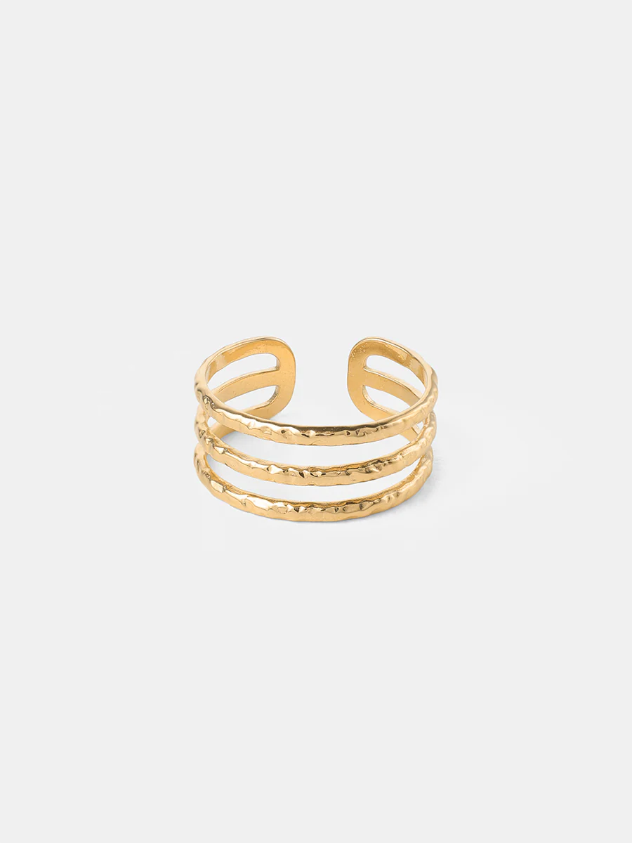 Delicate Trio Ring - Image 6