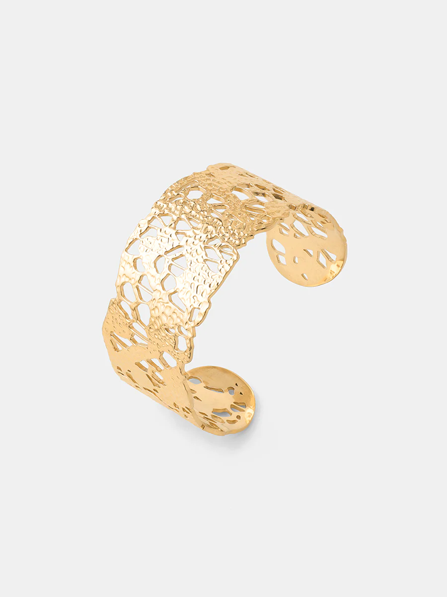 Elegant Mesh Bold Armcuff - Image 7