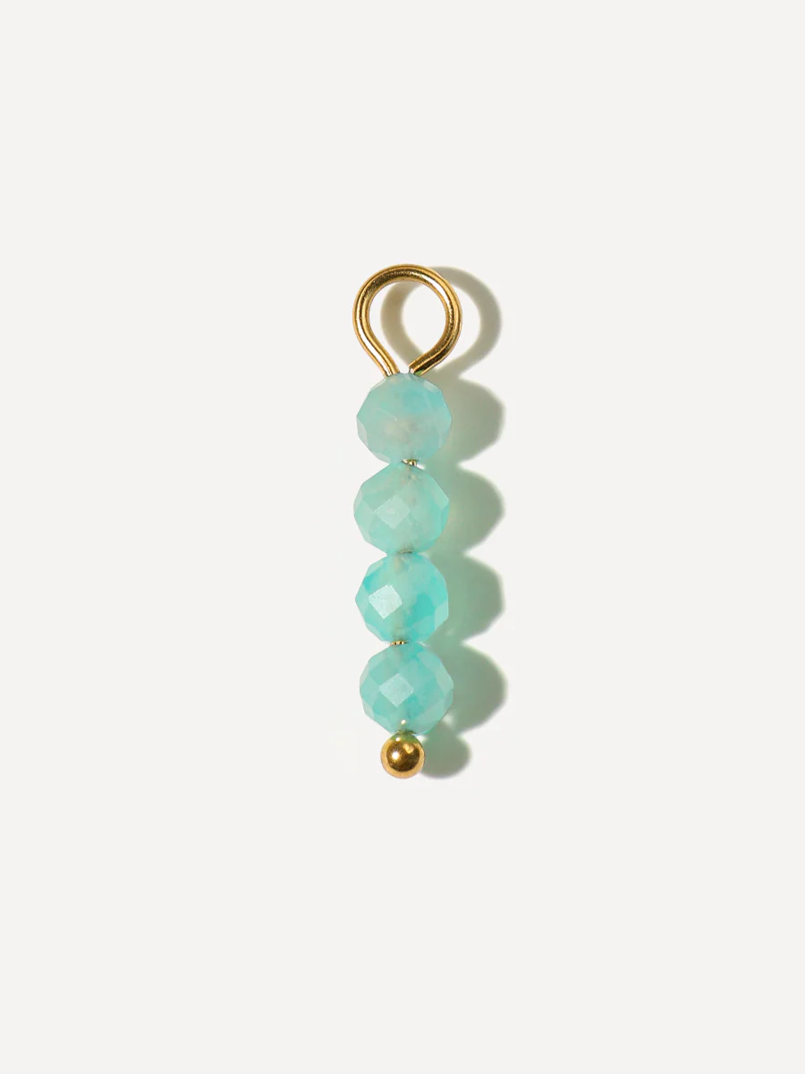16x4,3mm Forest Gleam Ohrring-Charm