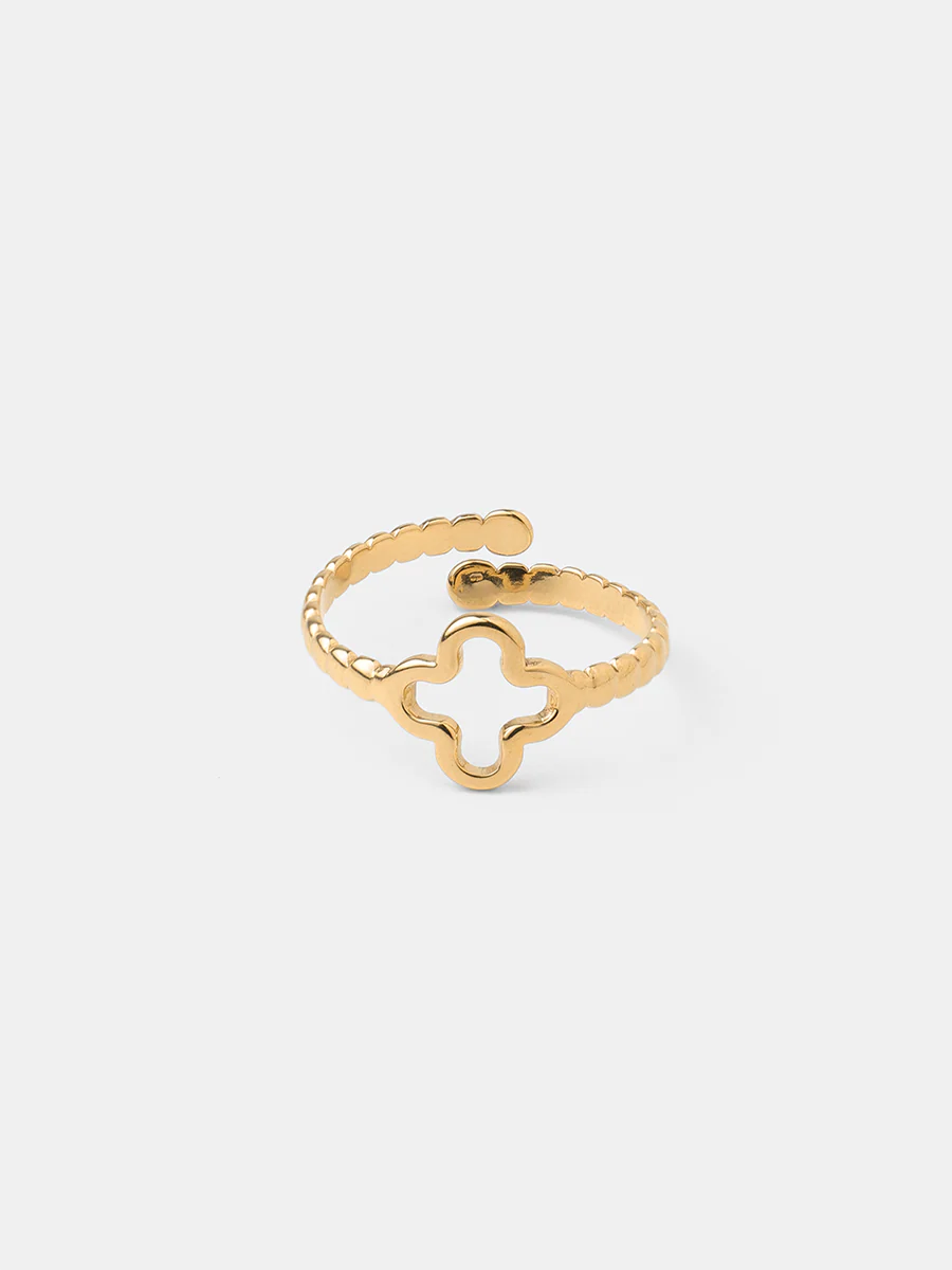 Graceful Clover Ring - Image 8