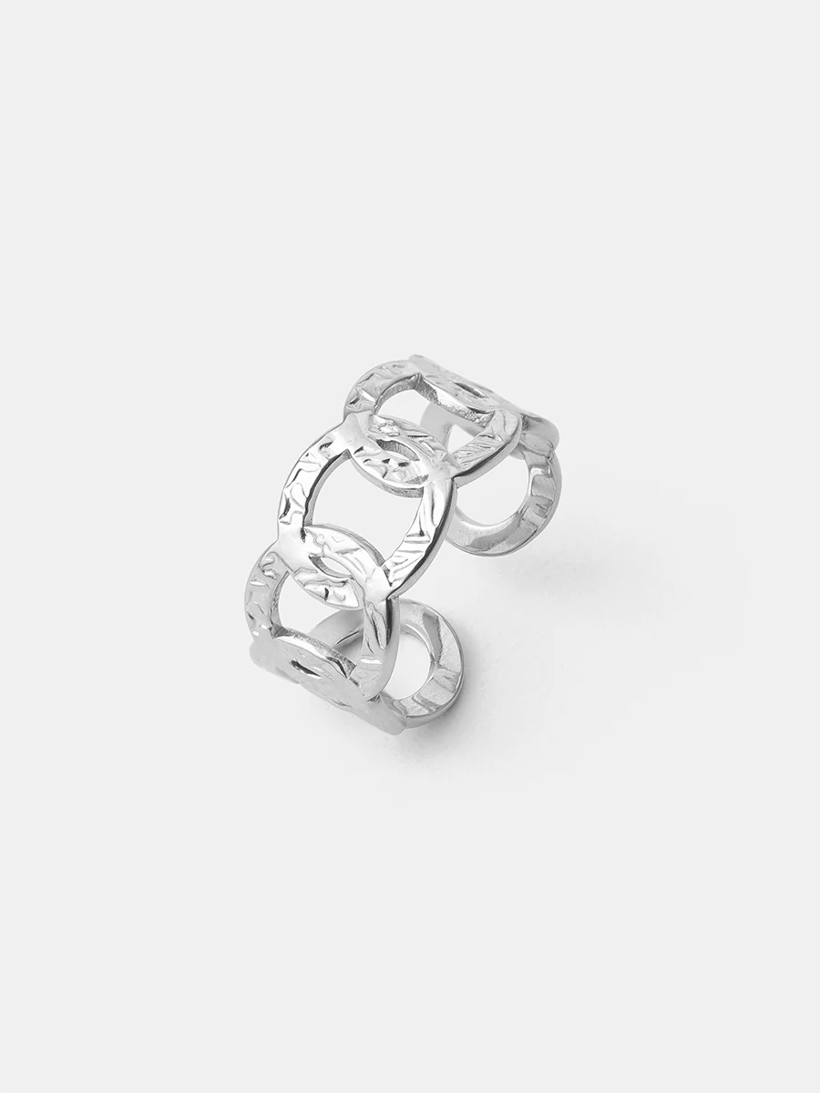 Hammered Elegance Ring - Image 4