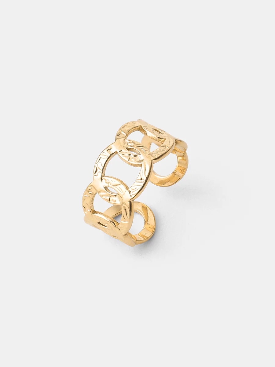 Hammered Elegance Ring - Image 6