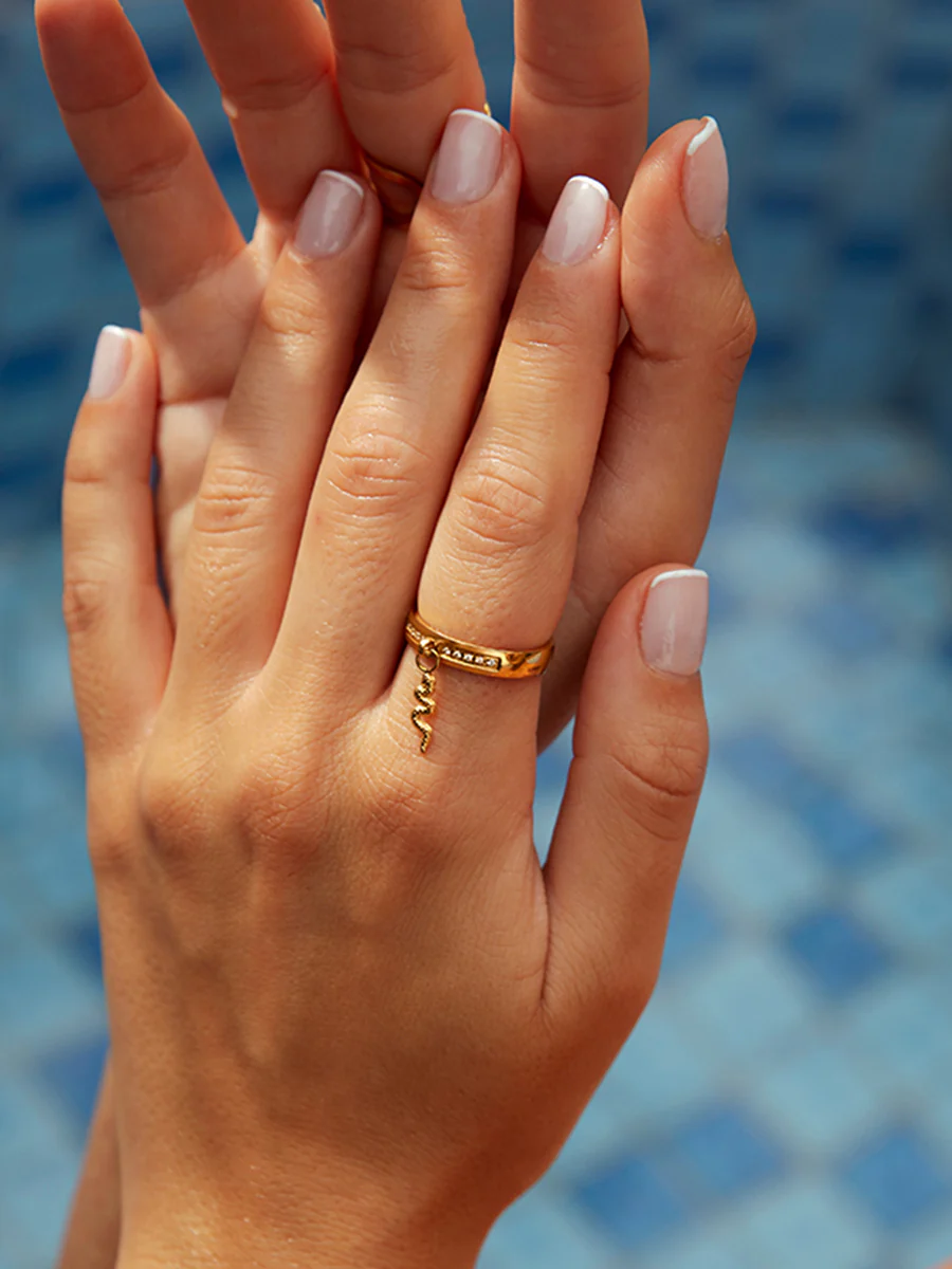 Modern Snake Ring - Image 7