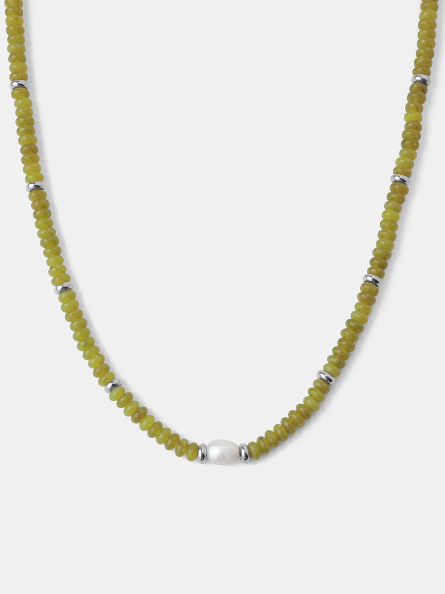 Pearl Dawn Dark Green Kette - Image 13