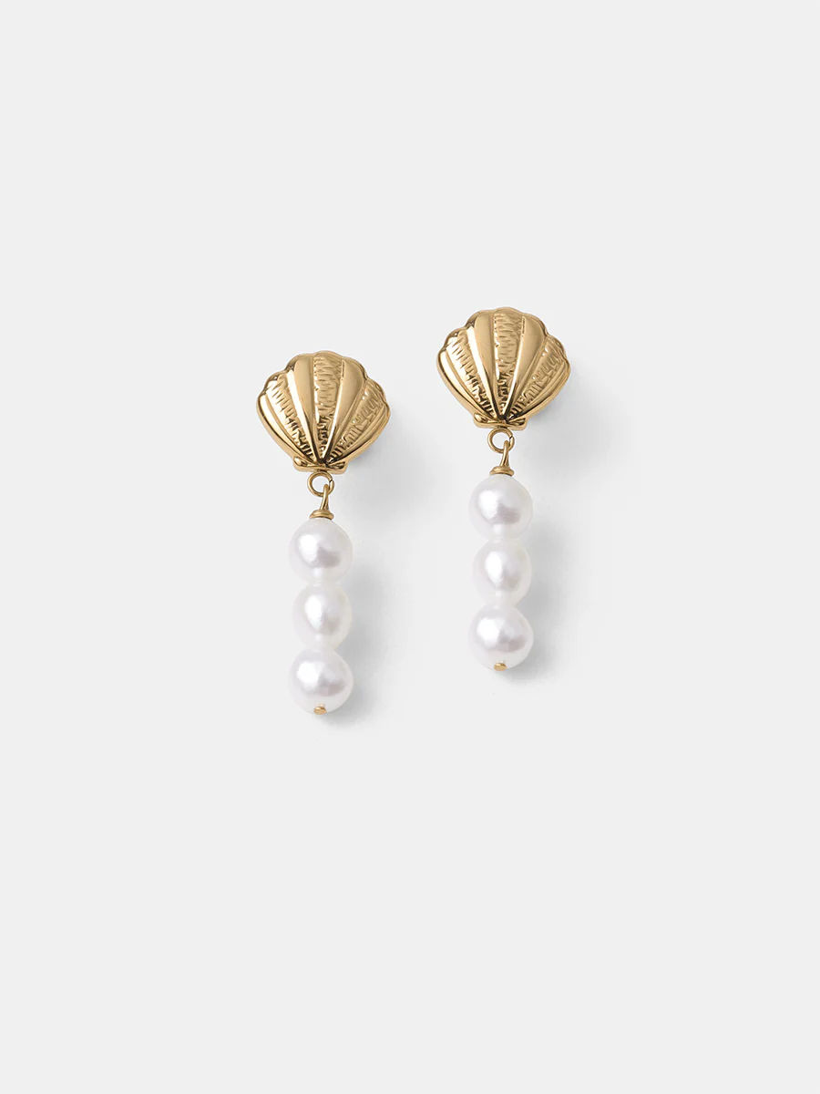 Pearl Shell Ohrringe - Image 12