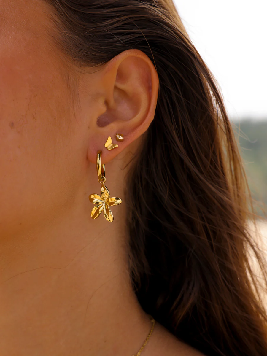 Plumeria  Ohrring-Charm - Image 2