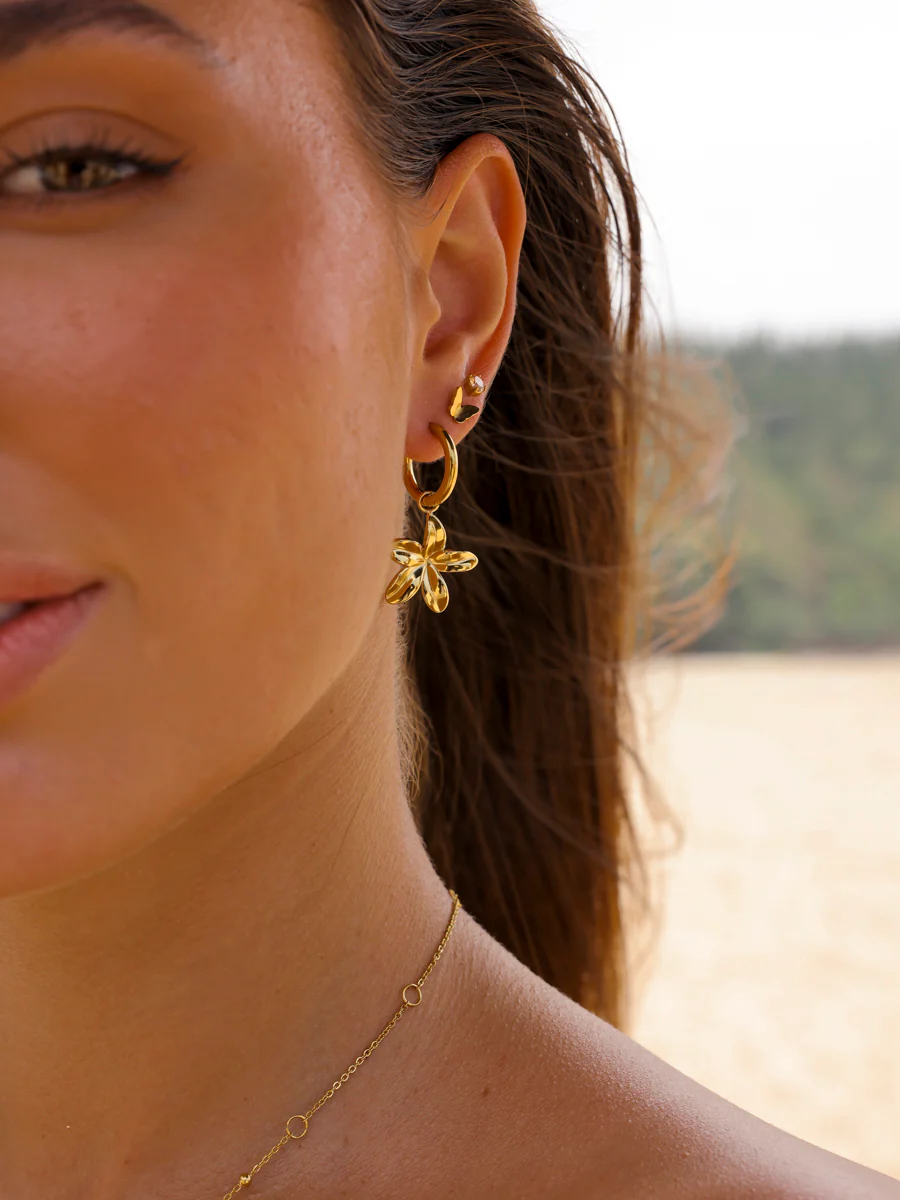 Plumeria  Ohrring-Charm - Image 5