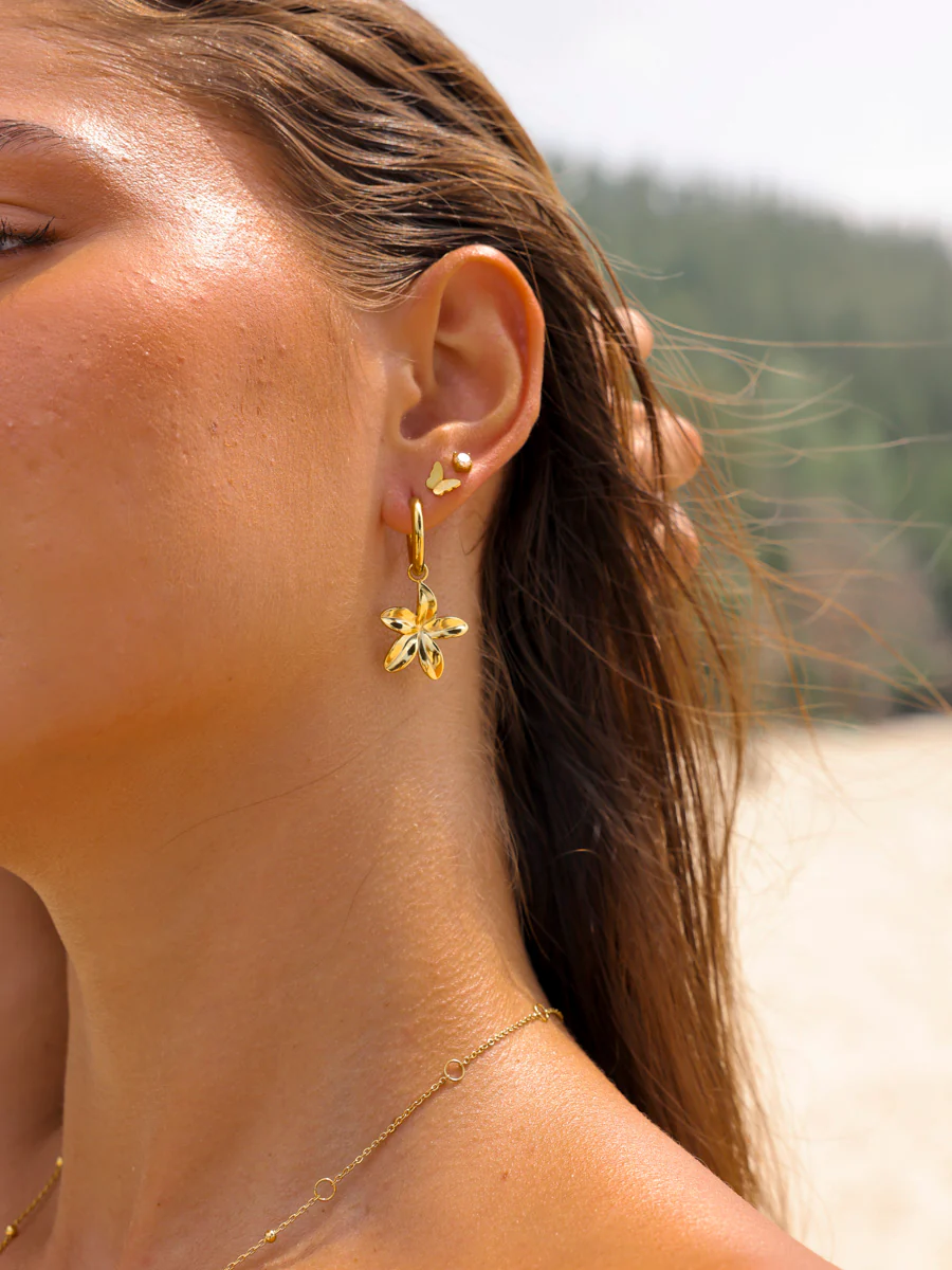 Plumeria  Ohrring-Charm - Image 6