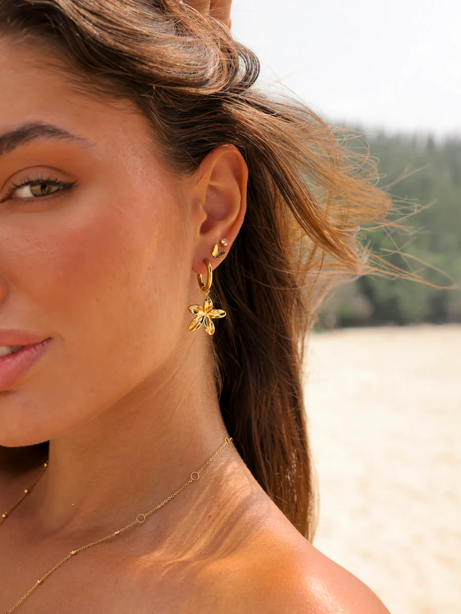 Plumeria  Ohrring-Charm - Image 7