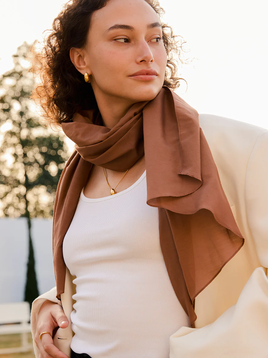 Pure Essence Brown Schal - Image 6
