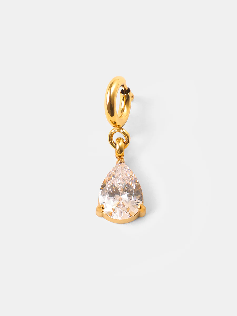 Shine Teardrop Ketten-Charm