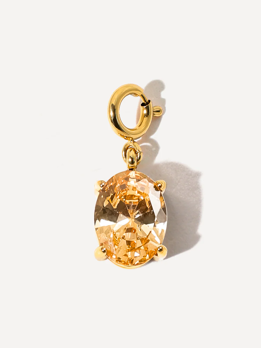 Shining Birth Champagne Ketten-Charm