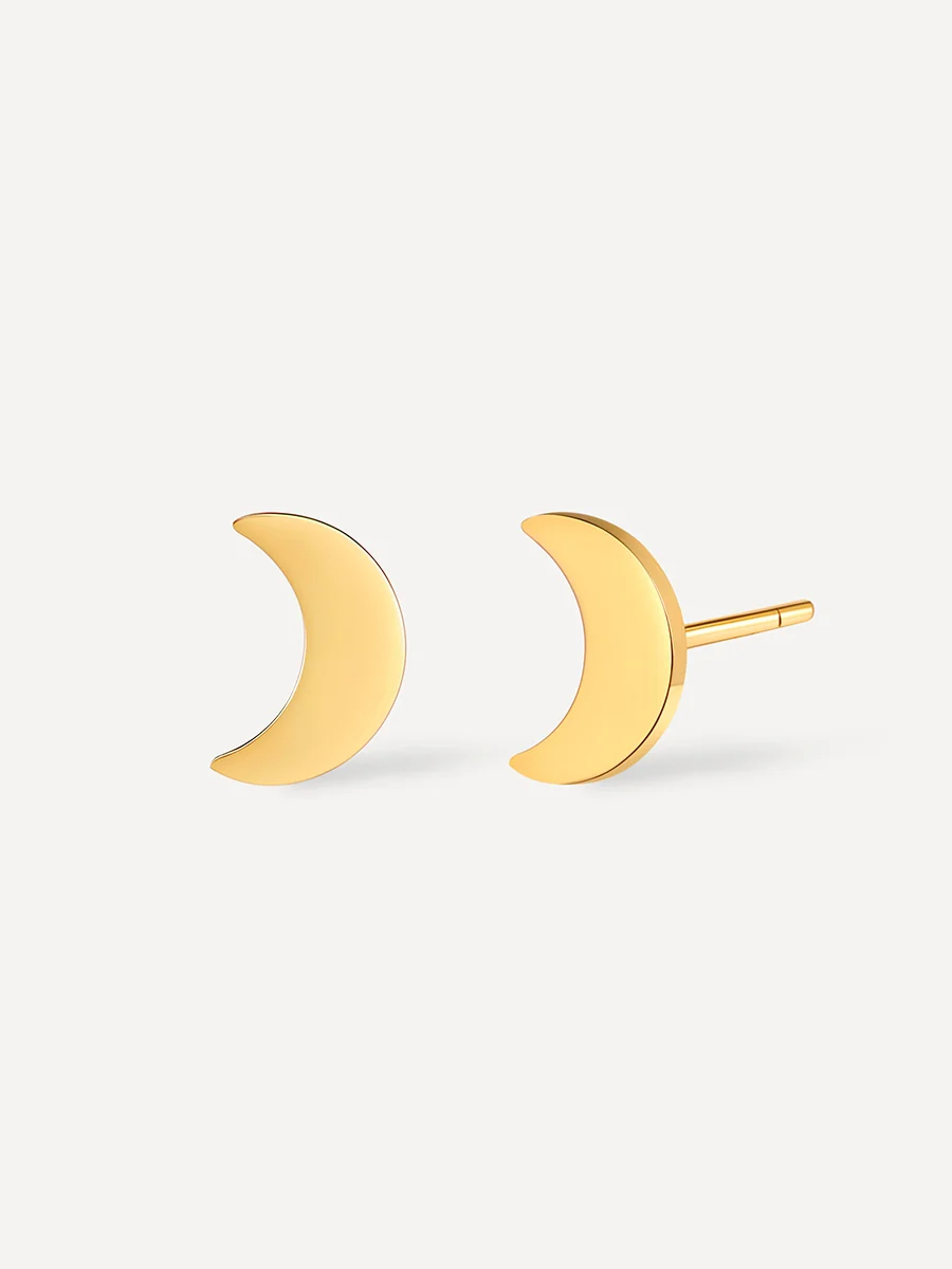Simple Moon Ohrringe