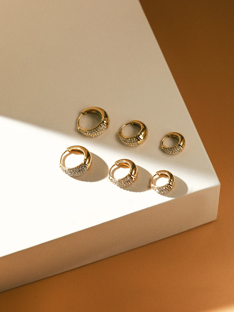 Sparkling Hoop Small Ohrringe - Image 10