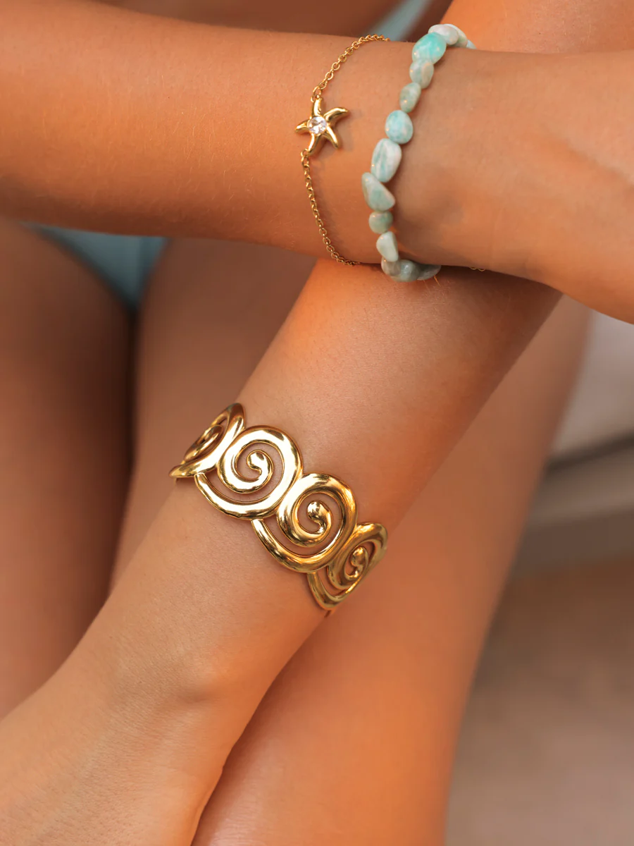 Spiral Elegance Armcuff - Image 2