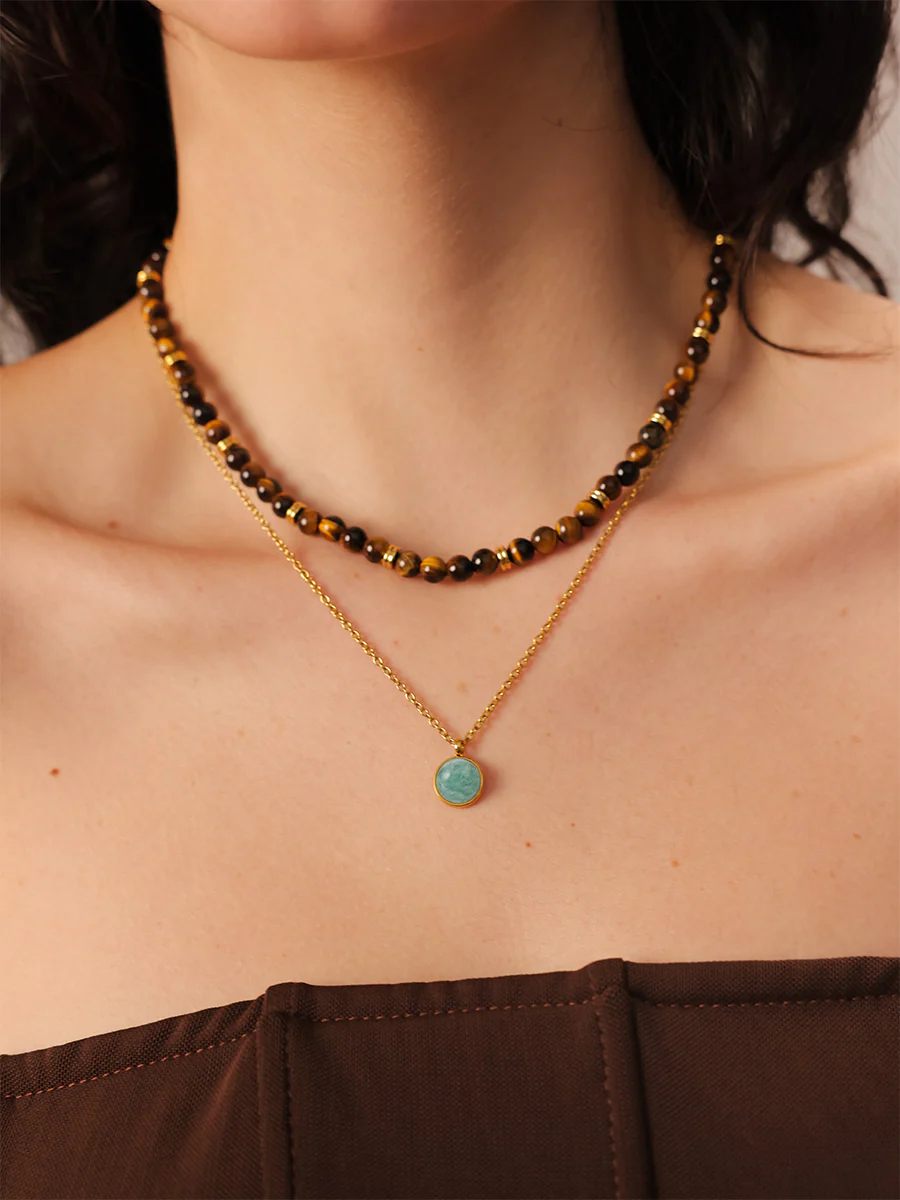 Wandering Wish Sea Green Kette - Image 4